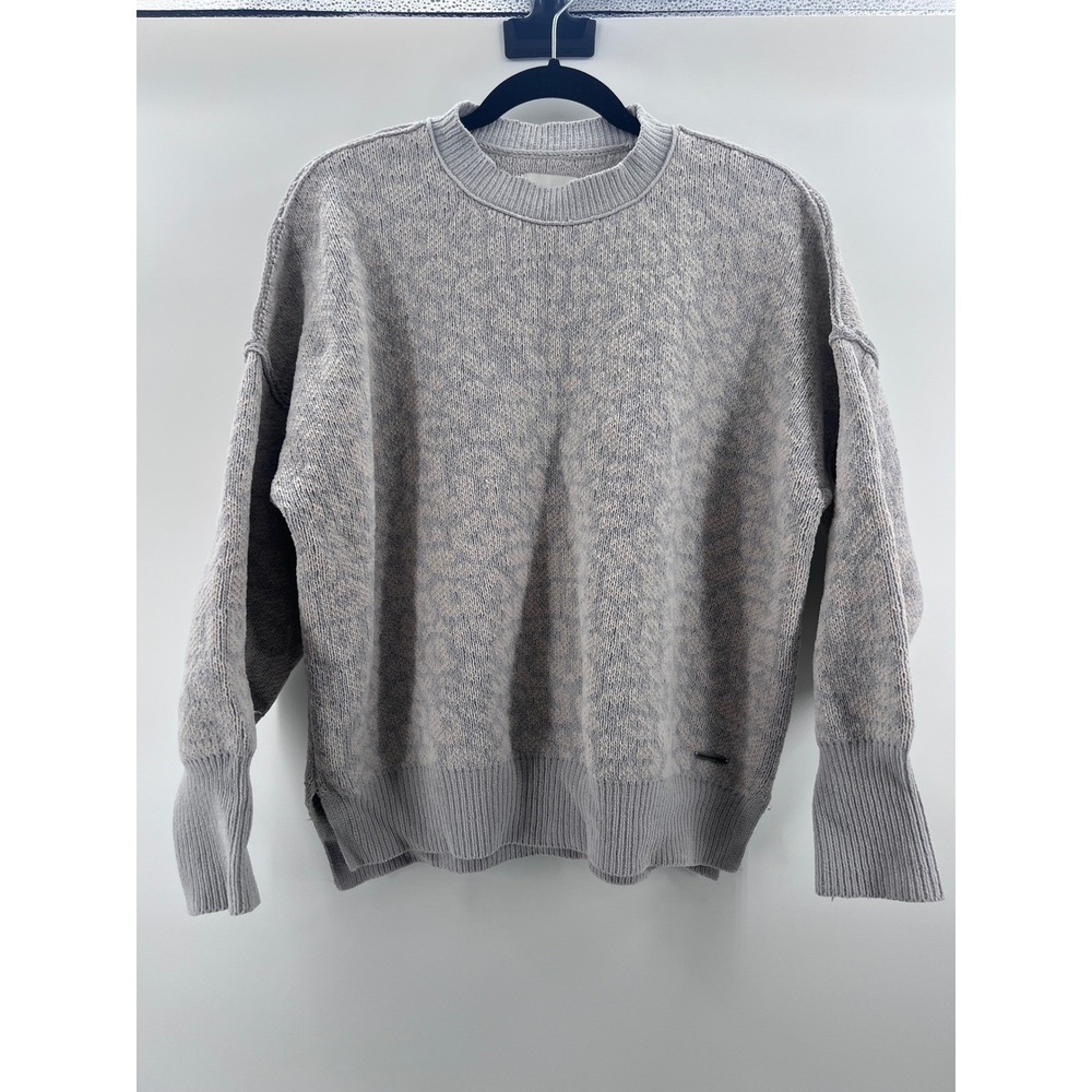 Abercrombie Fitch Soft Knit Sweater‎ Geometric Crew Neck Pullover Womens Small